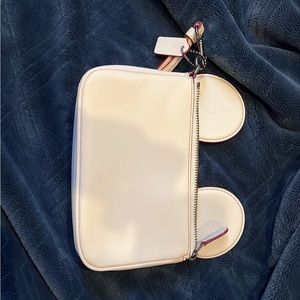 Coach Disney Minnie Mouse leather wristlet